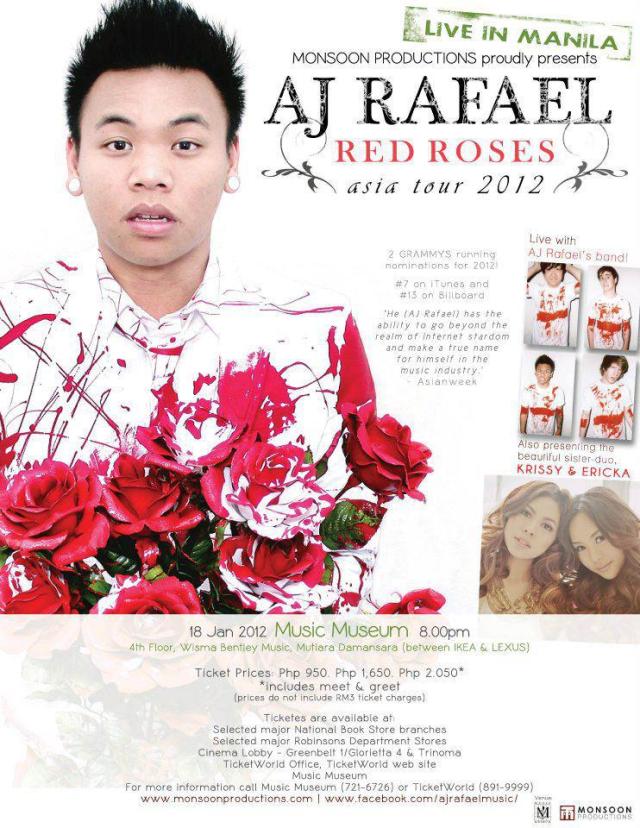 AJ Rafae; promotional poster Manila